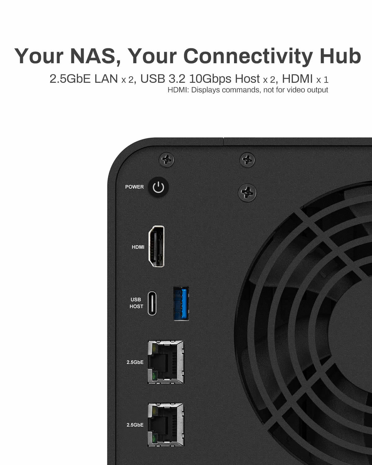 F4-424 Pro 16G 4-Bay 2.5GbE LAN x 2 NAS