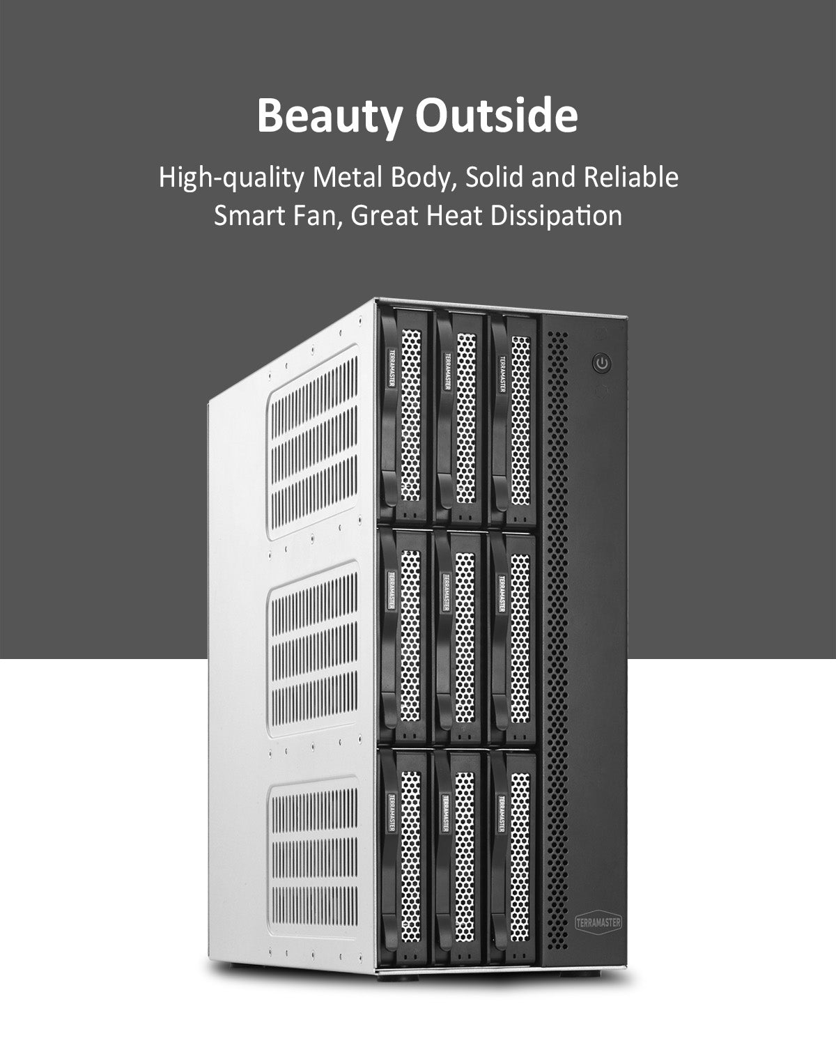 T9-423 9Bay 2.5GbE NAS Storage