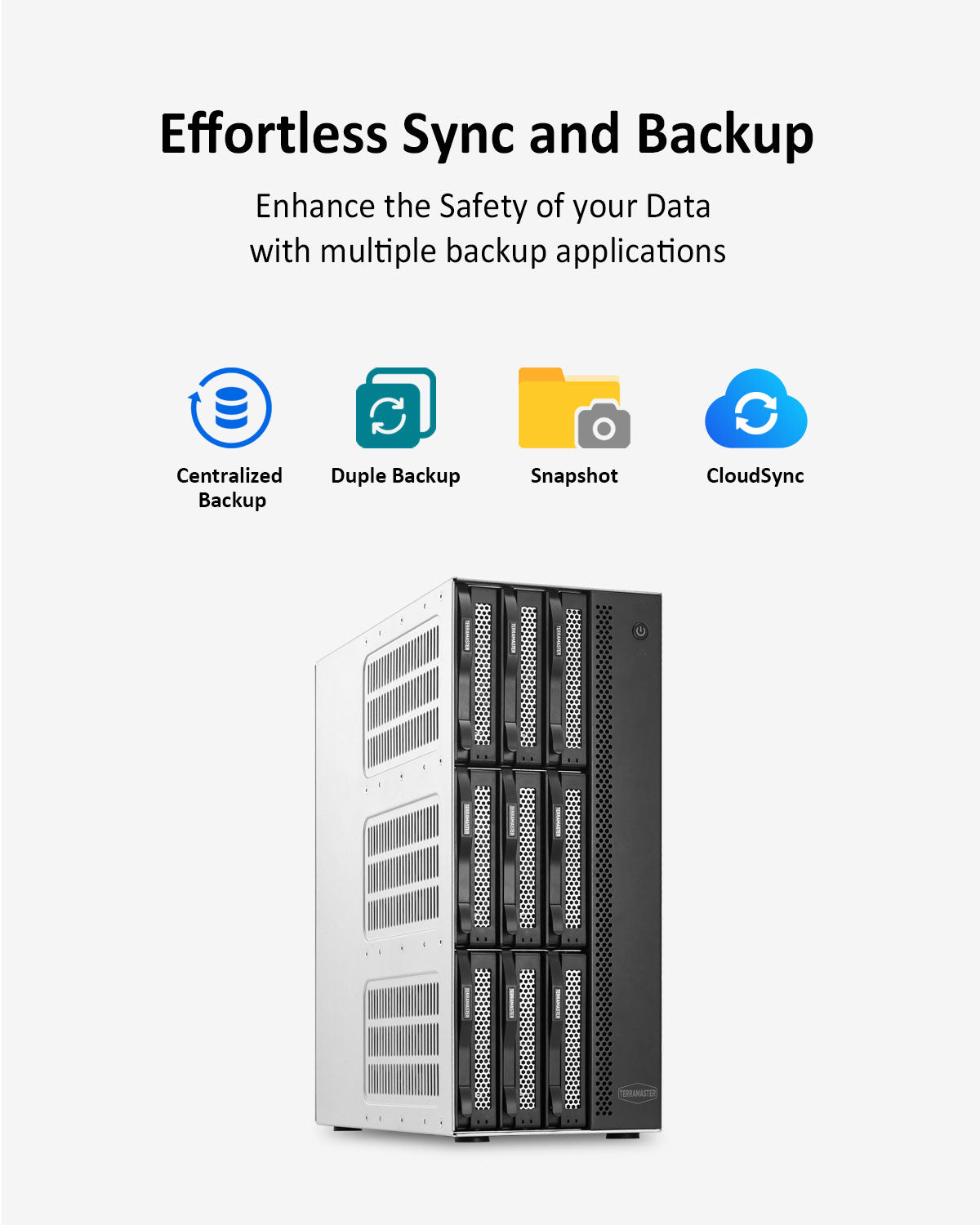T9-423 9Bay 2.5GbE NAS Storage