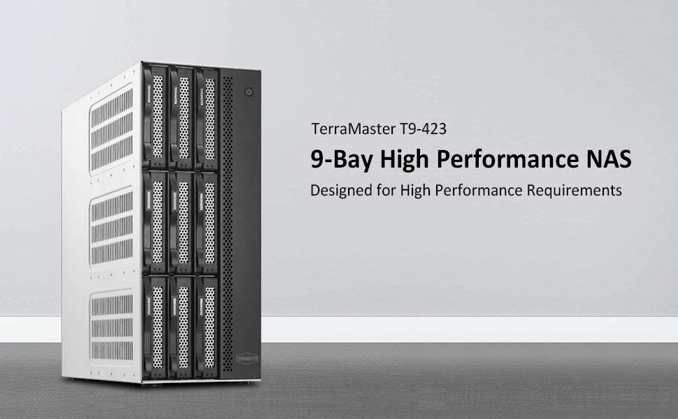 T9-423 9Bay 2.5GbE NAS Storage