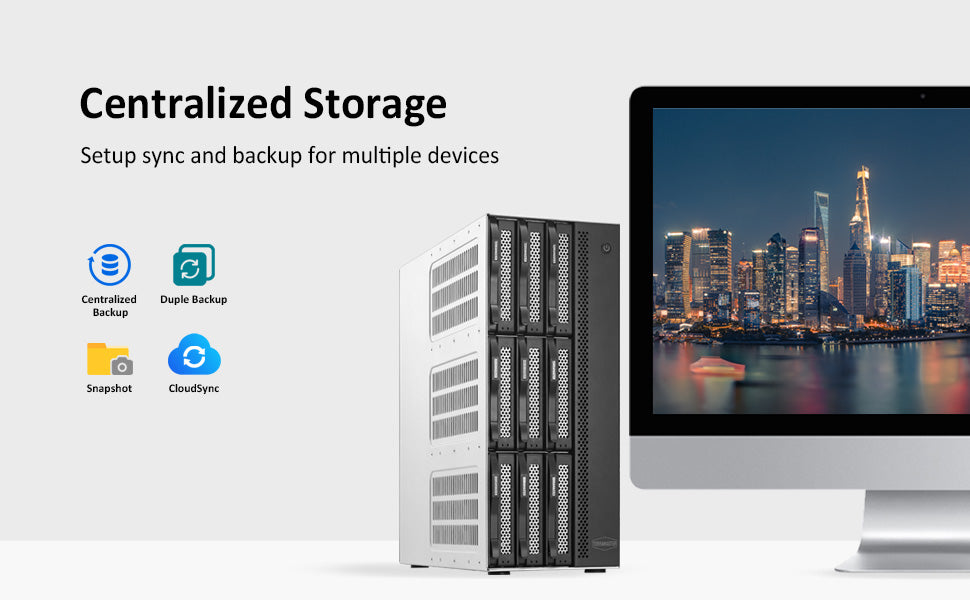 T9-423 9Bay 2.5GbE NAS Storage