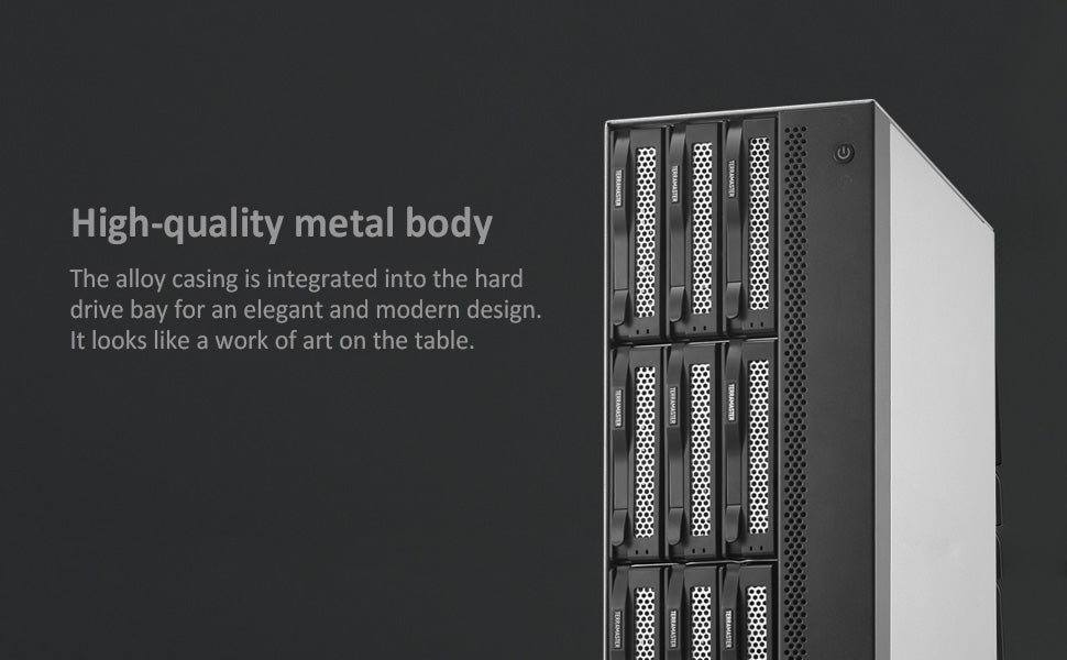 T9-423 9Bay 2.5GbE NAS Storage
