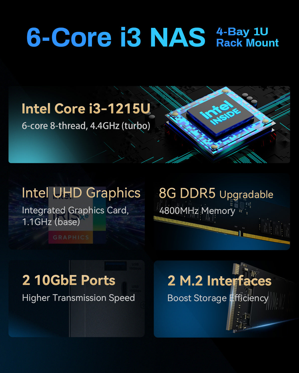 U4-500 NAS Storage