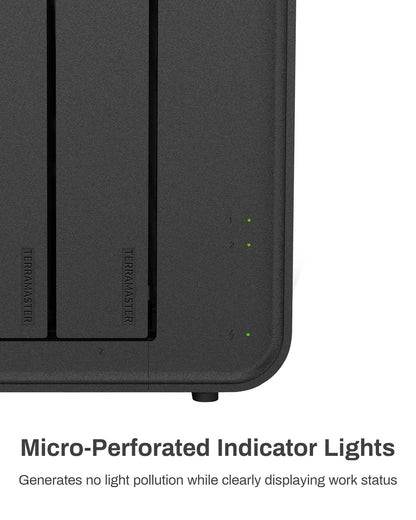TERRAMASTER D5 Hybrid HDD NVMe SSD Enclosure