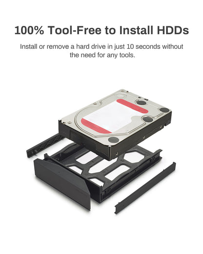 TerraMaster D8 Hybrid 8-Bay Hybrid RAlD Enclosure