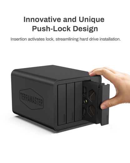 TerraMaster D8 Hybrid 8-Bay Hybrid RAlD Enclosure
