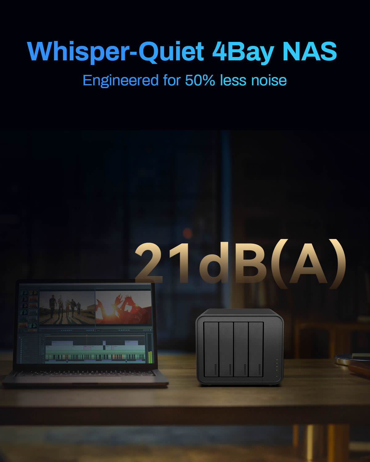 F4-424 Max Dual 10GbE Ports NAS Storage