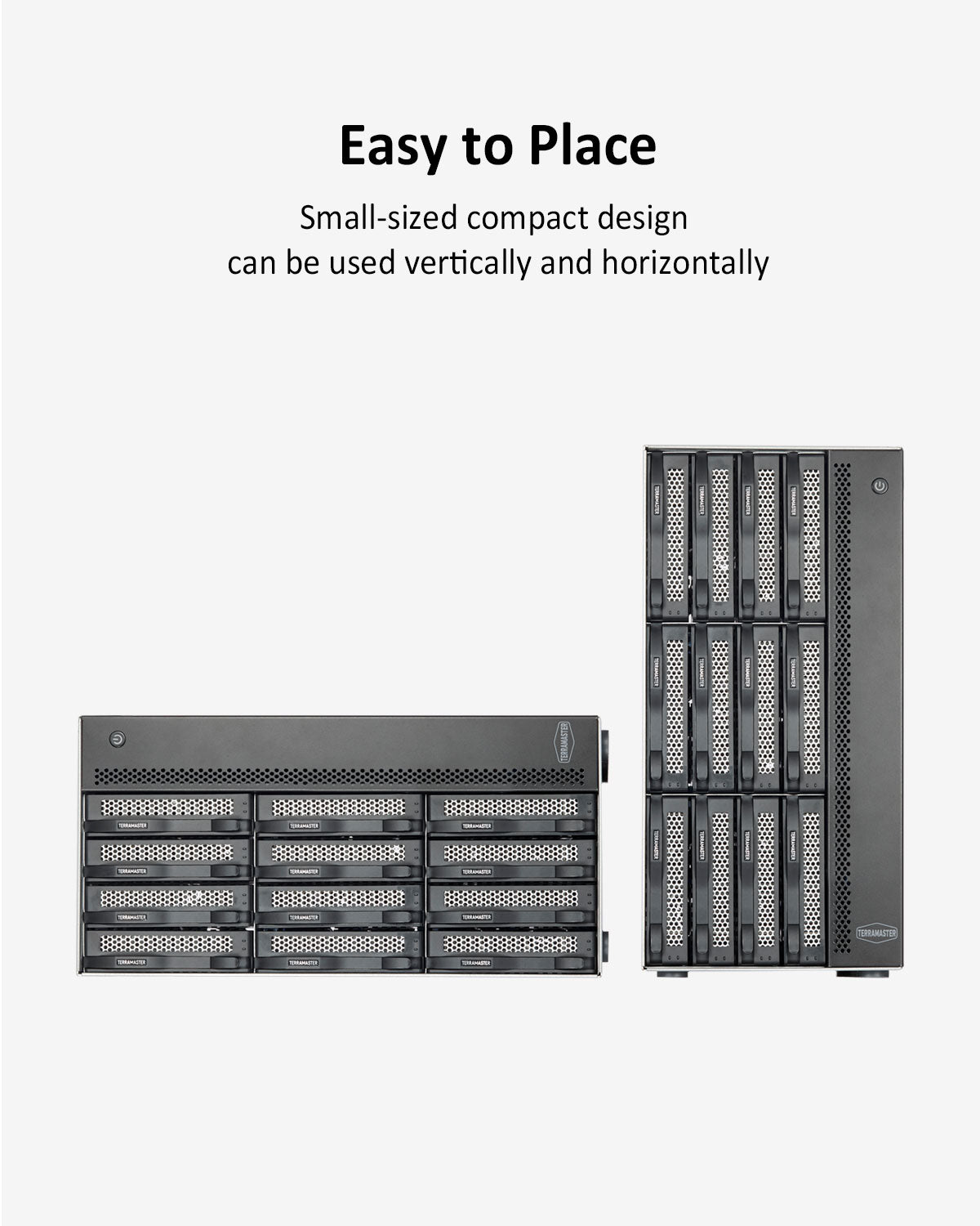 T12-450 12Bay 10Gb Dual SFP+ 10GbE Interfaces & Dual 2.5GbE Ports NAS Storage