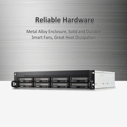 TERRAMASTER U8-450 8-bay Short Depth Rackmount NAS