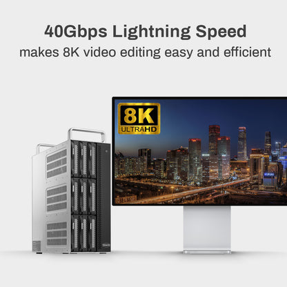 D8-332 8bay Thunderbolt 3 RAID Storage