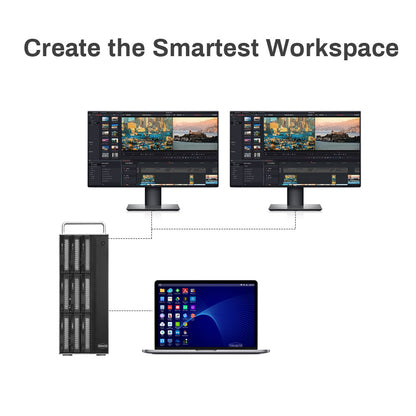 D8-332 8bay Thunderbolt 3 RAID Storage