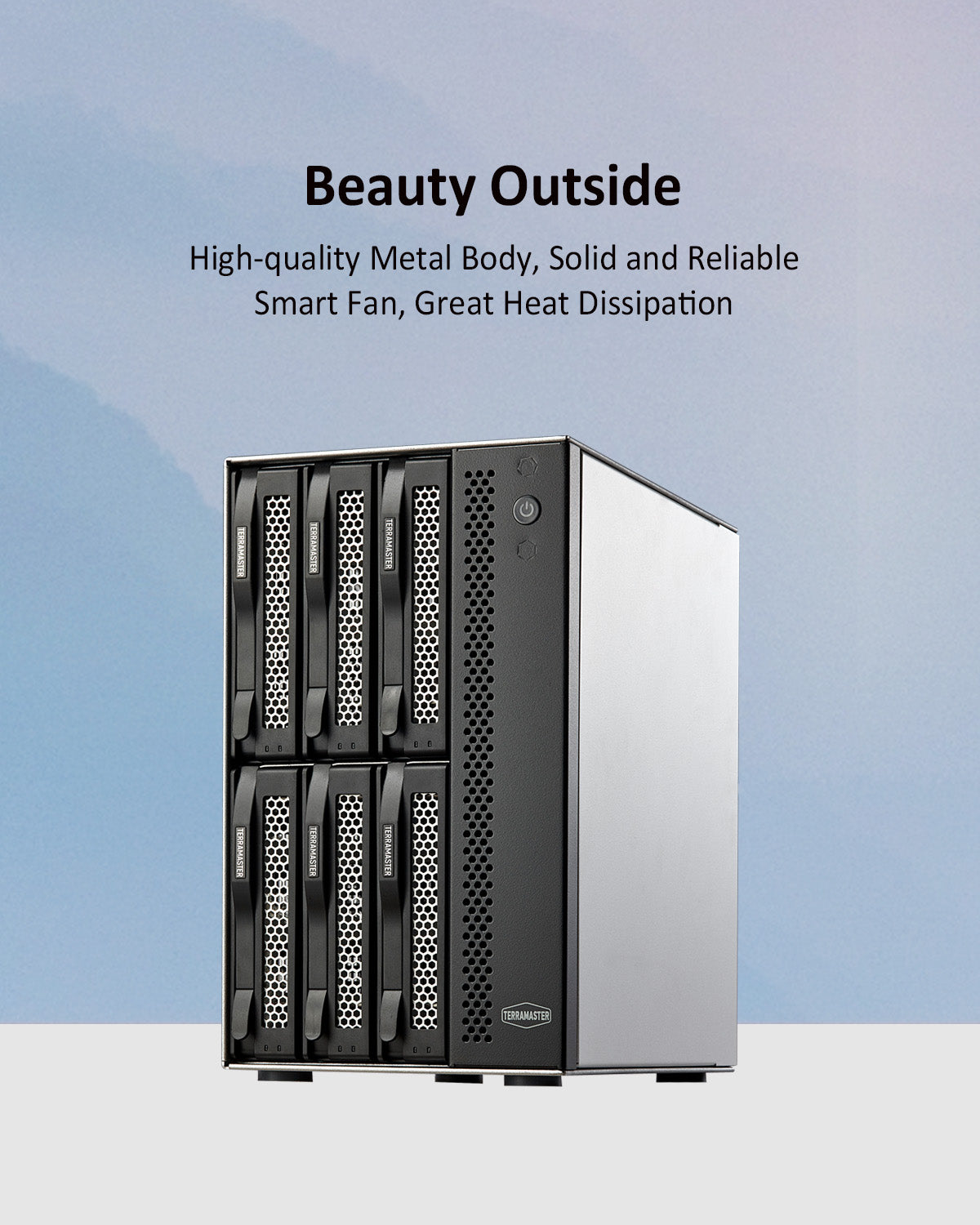T6-423 6 Bay 2.5GbE NAS Storage