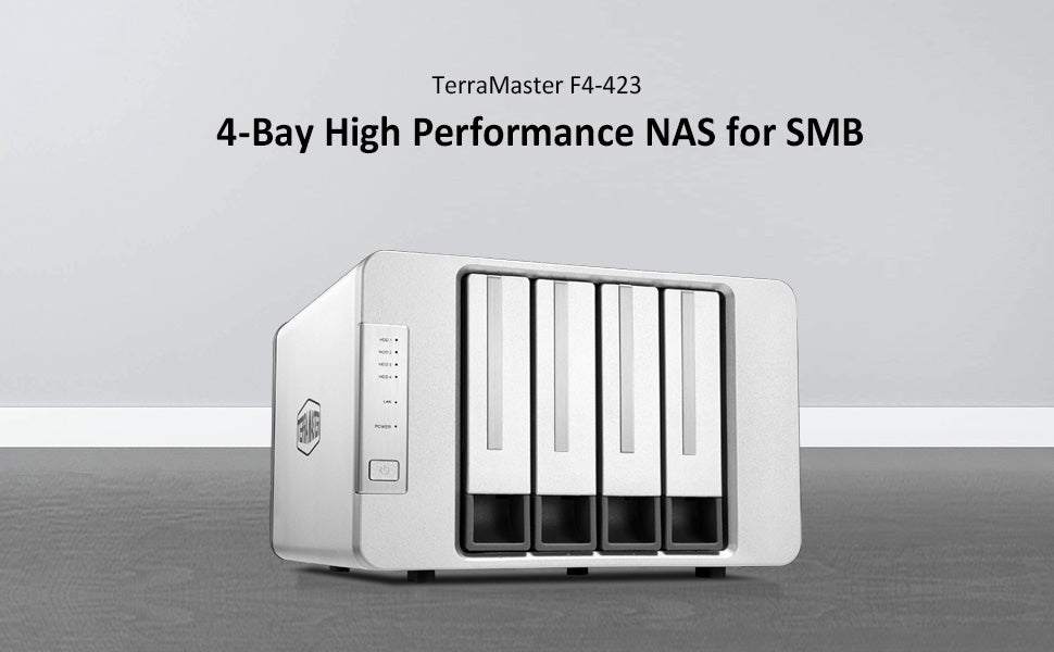F4-423 4-Bay 2.5GbE NAS