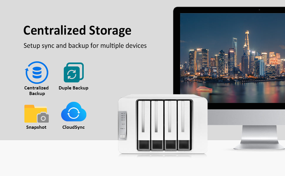 F4-423 4-Bay 2.5GbE NAS
